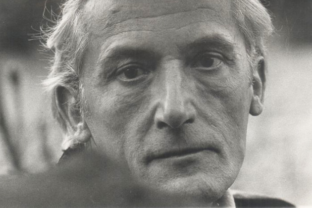 Pilinszky János, 1976; fotó:Szebeni András/PIM